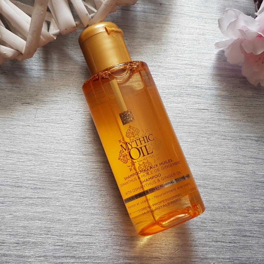Поживний шампунь для нормального та тонкого волосся L'Oreal Professionnel Mythic Oil Shampoo 75 мл