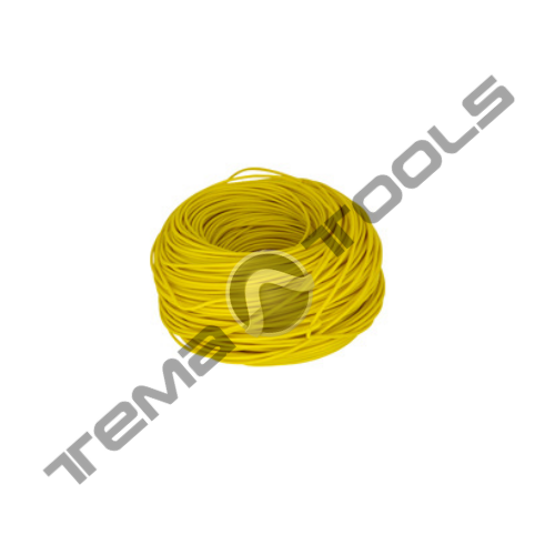 Автомобільний провід ПГВА 1x1,5 гнучкий 50 м жовтий