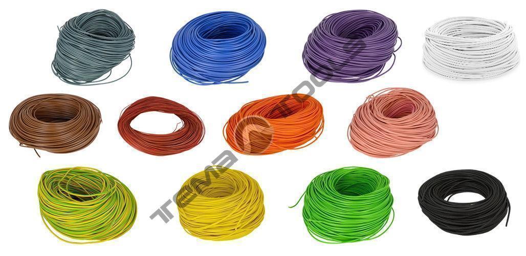 Провід ПГВА автомобільний 1x1 гнучкий 10 м сірий