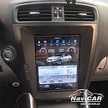 Штатна магнітола для Lexus IS 2006-2012 Tesla Style на Android, фото 2
