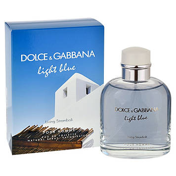 Чоловіча туалетна вода Dolce & Gabbana Light Blue Living Stromboli (Дільче Габбана Лайт Блю Стромболі)