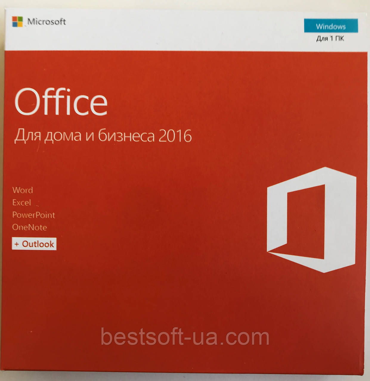 Microsoft Office 2016 Home & Business Box (T5D-02703) – Відкрита коробка, Офіційна ліцензія, БЕЗКОШТОВНА доставка