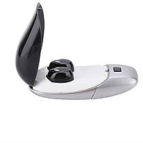 Бездротові сенсорні Bluetooth навушники Alitek E8 TWS Black case, фото 4