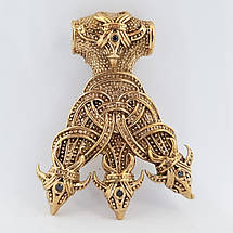 Молот Тора "Мельльонір" MIJOLLNIR Лапа Ворона кулон підвіс оберіг, фото 3