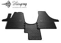 Резиновые коврики Фольксваген Т5 1+1 2003-2015 Volkswagen T5 (1+1) 2003-2015 Stingray