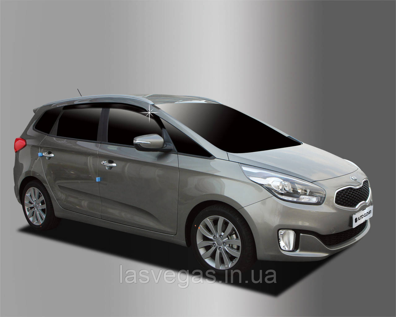 Вітровики, дефлектори вікон Kia Carens 2013- (Autoclover/Корея), фото 1
