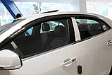 Вітровики, дефлектори вікон Chevrolet Malibu 2011-2015 (Autoclover/Корея), фото 7
