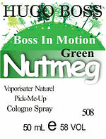 Духи 50 мл (508) версия аромата Хьюго Босс Boss In Motion Green