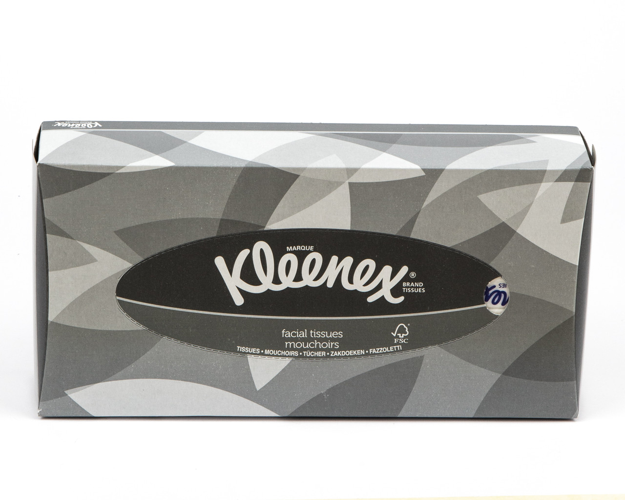 Серветки косметичні у кольровій коробці, 2 шари, 100 шт, Kimberly-Clark