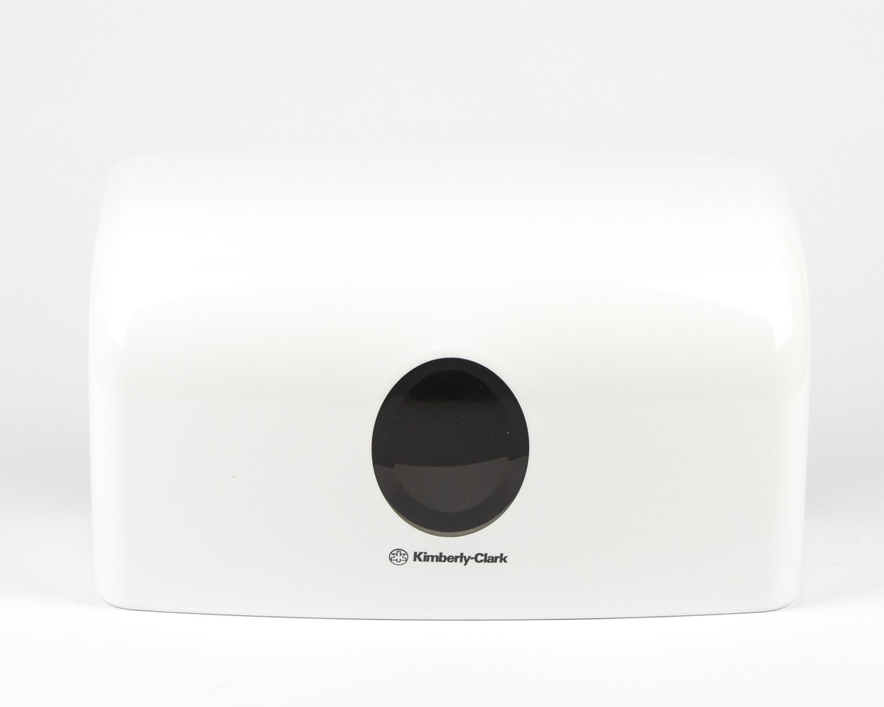 Диспенсер пластиковий білий для туалетного паперу на 2 рулони Kimberly-Clark