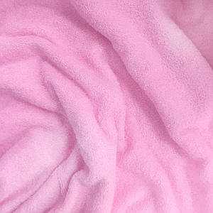 Махрова тканина двостороння преміум, (400 г/м. кв), рожева