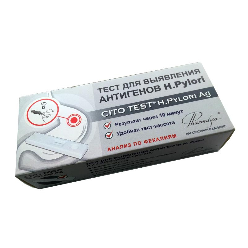 Тест на Хелікобактер пилорі CITO TEST H. Pylori Ag