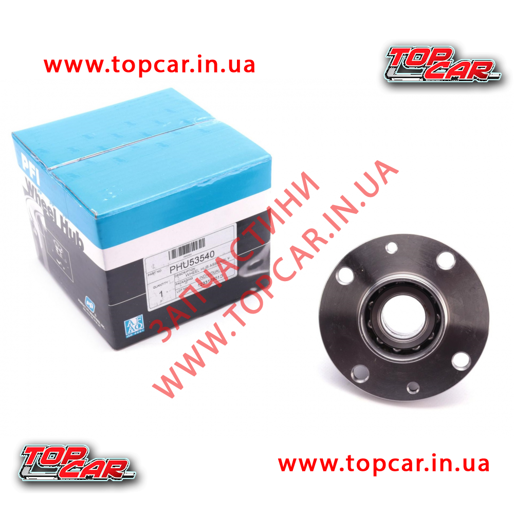 Підшипник задньої маточини Citroen Nemo 10- PFI PHU53540