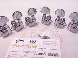 Кілки для електрогітари й акустичної гітари 3L+3R grover хромові