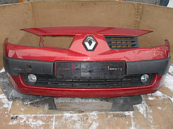 Бампер передній для Renault Megane 2, 8200142001, 8200142000, 8200073455, 2002-2006