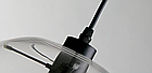Підвісний світильник скляна куля d25 см Е27, 1,5 м, фото 4