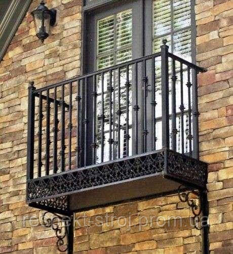 Огорожі на балкон з металу