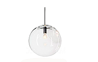 Подвесной светильник стеклянный шар d35см Е27, 1,5 м