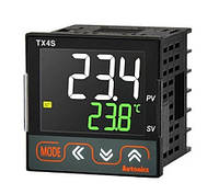 Вимірювач-регулятор температури з ЖК-дисплеєм та ПІД-регулюванням, 48х48 мм