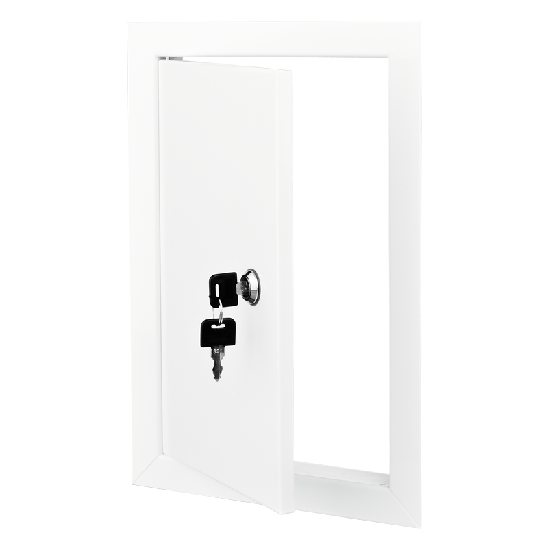 Ревизионная дверца с замком ДМЗ 400*500 металл Вентс - фото 1 - id-p1026208194