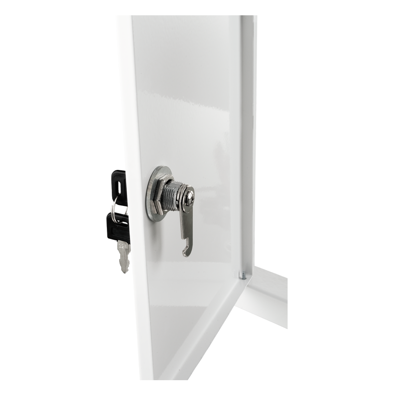 Ревизионная дверца с замком ДМЗ 400*500 металл Вентс - фото 3 - id-p1026208194