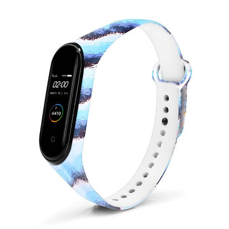 Браслет для Xiaomi Mi Band 3 / 4 Wave, фото 1