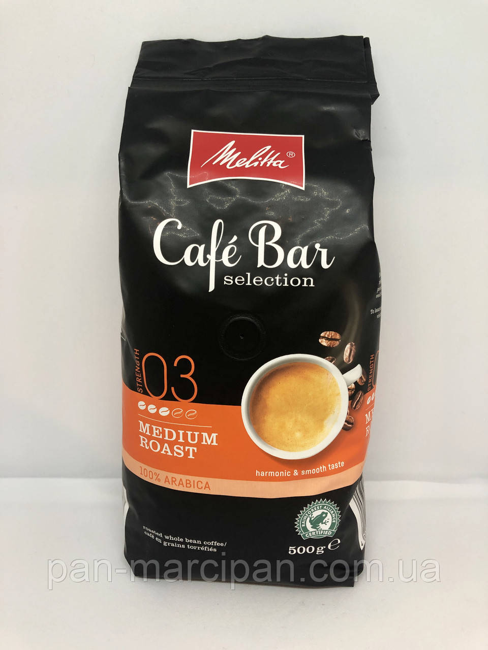 Кава зернова Melitta Cafe Bar  Medium roast 500 г Німеччина