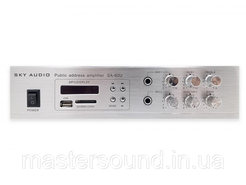 Трансляційний підсилювач Sky Sound SA-60U, фото 1