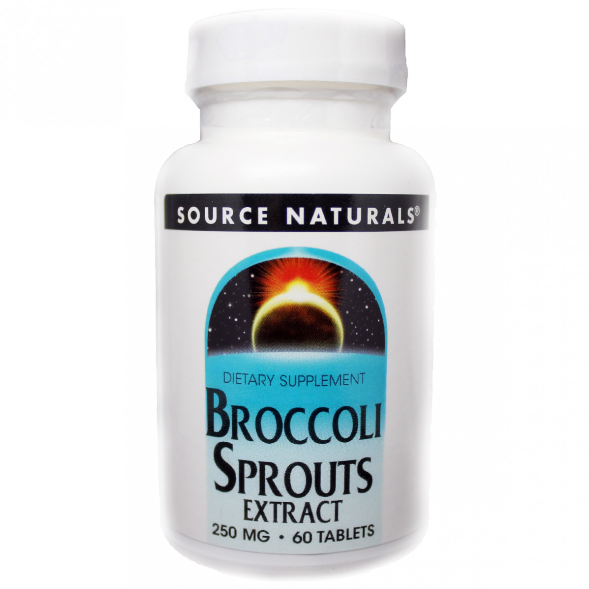 Екстракт броколі 250 мг, Source Naturals, 60 таблеток
