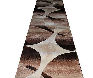 Доріжка сучасна DAISYCARVING 8479a ширина 1 Світло-коричневий