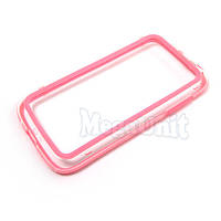 Чехол-бампер для Samsung i9190 Galaxy S4 mini Черный Розовый
