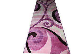 Доріжка сучасна EXELLENT 2892A ширина 1,2 Лілова