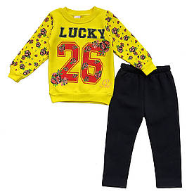 Теплий костюм для дівчинки. Маломірить. 92 см