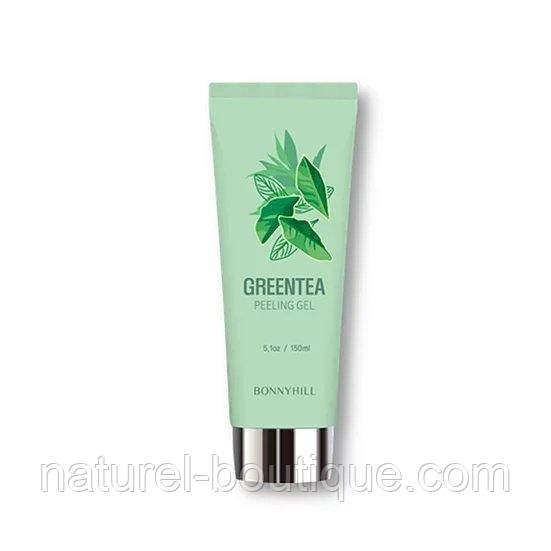 Пілінг-скатка Bonnyhill Peeling Gel Green Tea із зеленим 
чаєм