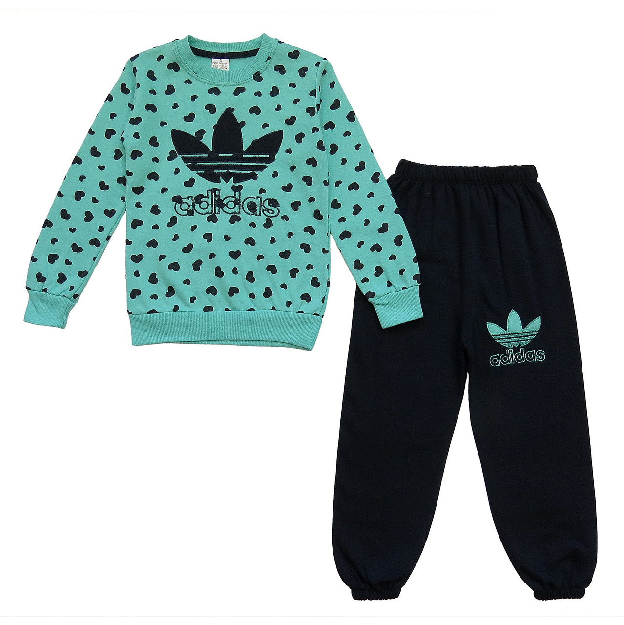 Теплий костюм Adidas для дівчинки. 1 рік