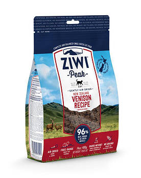 Ziwi Peak Air-Dried Venison For Cats — висушений на повітрі корм для кішок ОЛЕНІНА 400 г