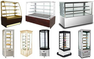 Кондитерські вітрини та шафи