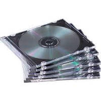 CD box mini Slim для mini CD/DVD-R (черный трей) 400pcs. для МИНИ дисков