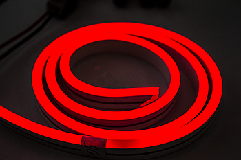 Світлодіодний неон UkrLed SMD2835 120d/m IP68 RED (12 V) (20935)