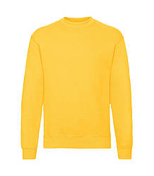 Чоловічий светр-реглан жовтий 202-34