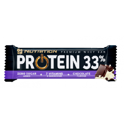Протеїновий батончик Go On Nutrition Protein 33 % 50 g Chocolate, фото 1