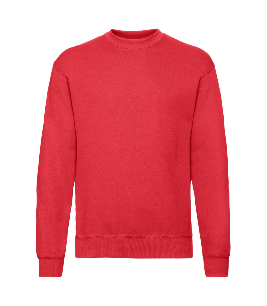 Чоловічий светр-реглан утеплений червоний 202-40