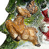 Статуетка "Дідушка Мороз на санях" 43*33*15 см, світна (007NQ), фото 3