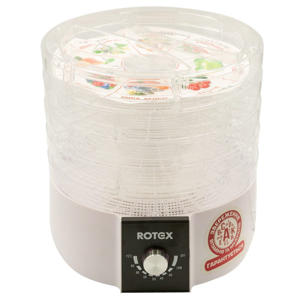 Сушка для овочів та фруктів Rotex RD-610-W