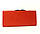 Кожаный кошелек Prensiti 42002 красный, монетница снаружи, расцветки в наличии, фото 3