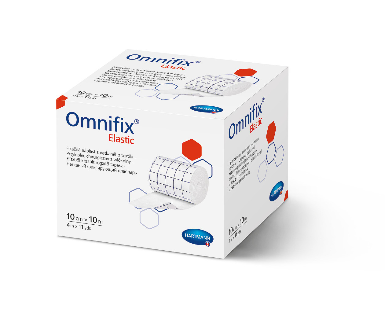 Пластир фіксуючий з нетканого матеріалу Omnifix Elastic 10см х 10м