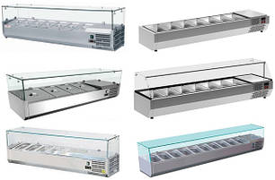 Холодильні вітрини для Топінгу/ Салат-бари