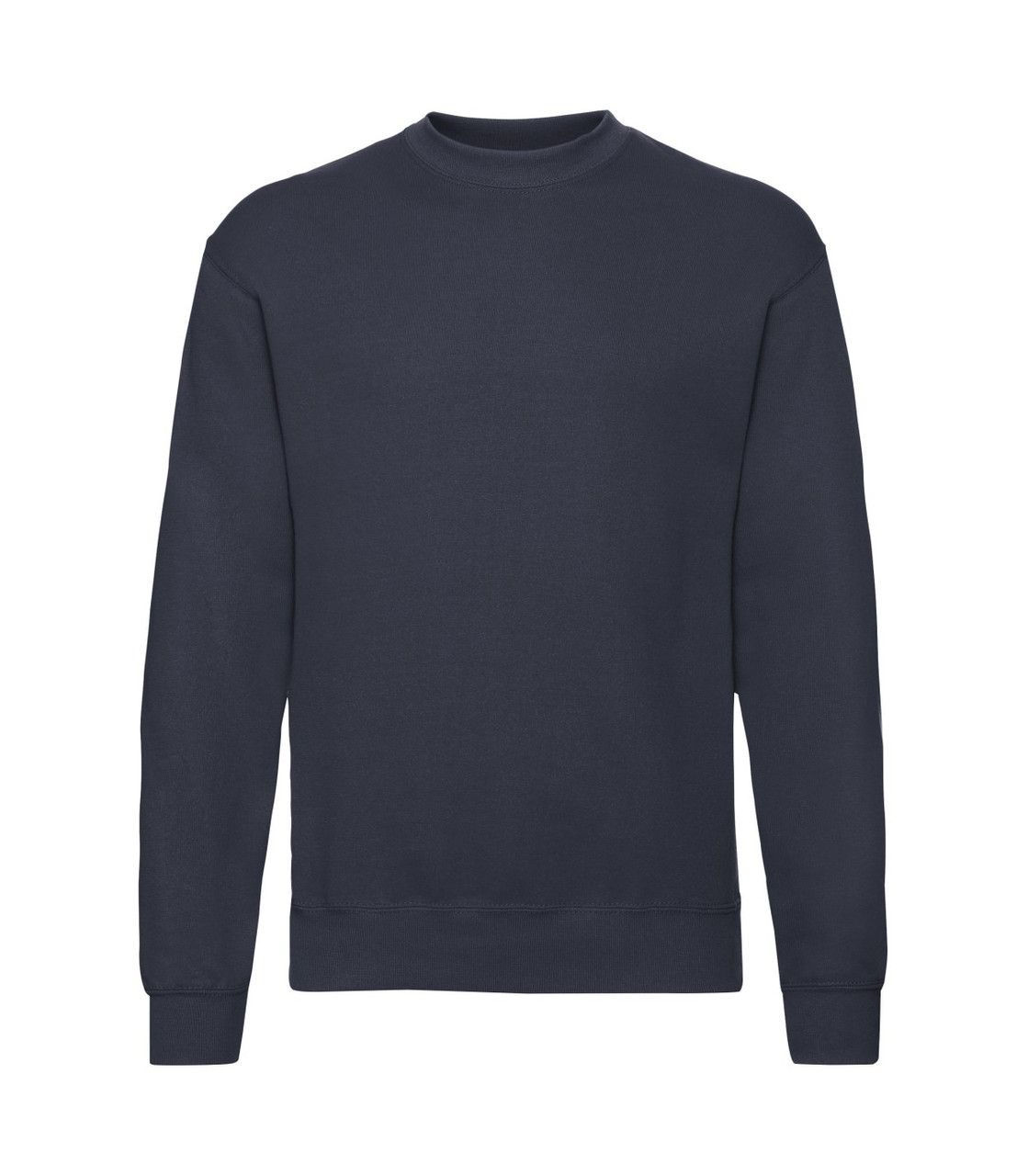 Чоловічий светр-реглан глибокий темно-синій 202-АZ