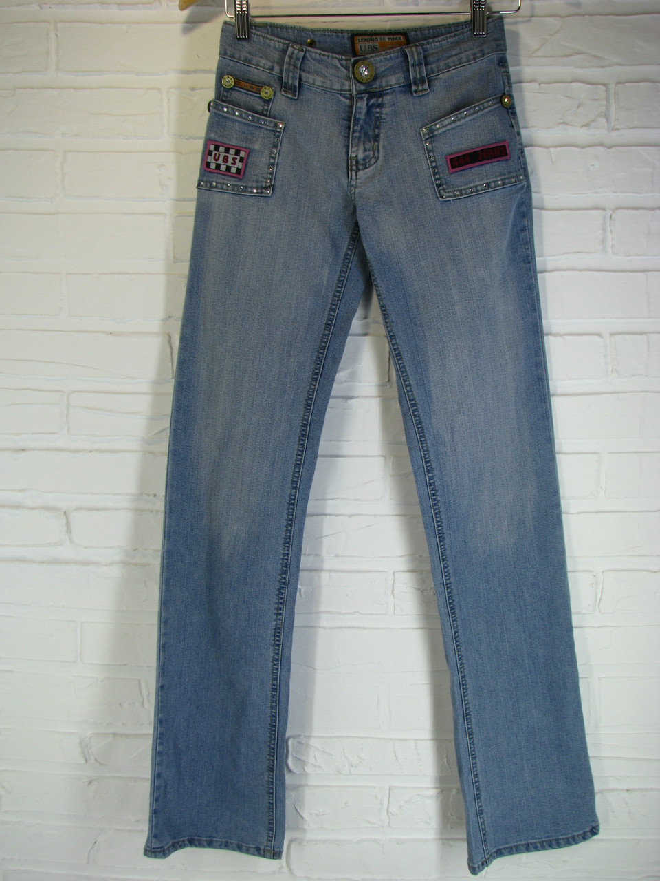 Джинси жіночі U.B.S. 7766 блакитні 26