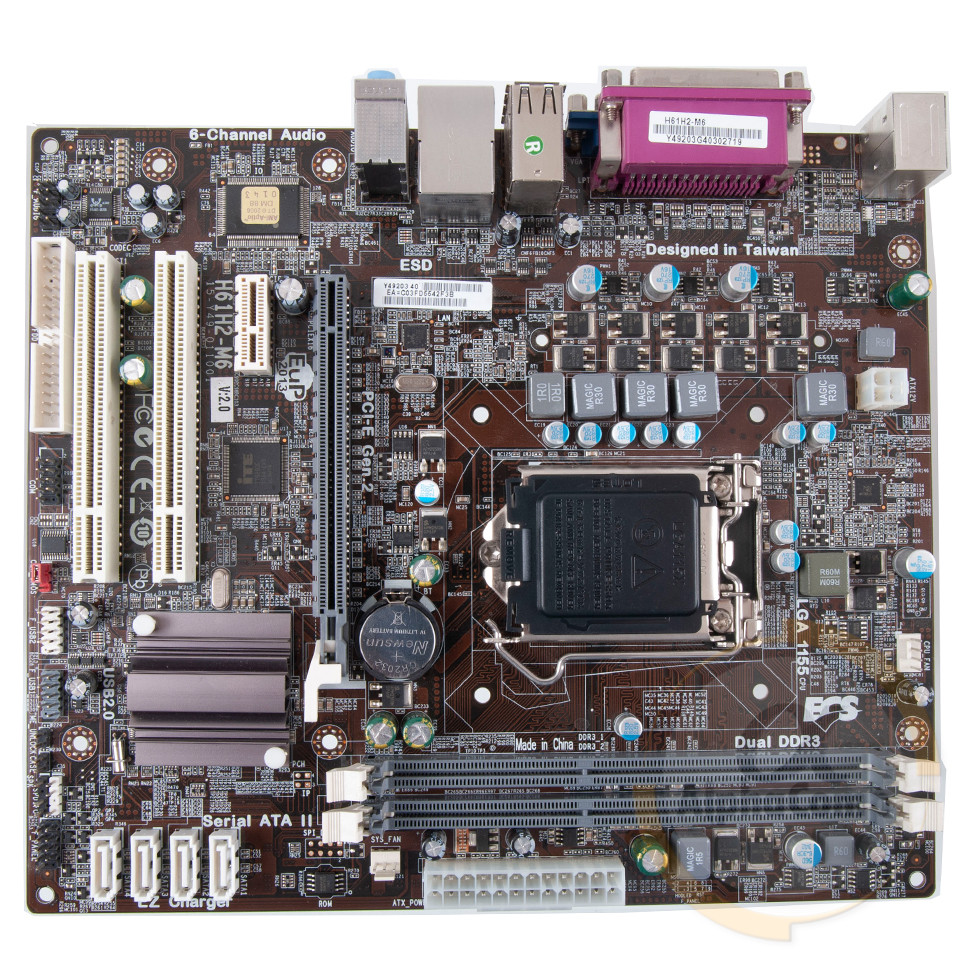 Материнська плата Elitegroup H61H2-M6 (s1155/H61/2xDDR3) БУ